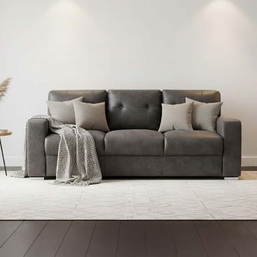 Hampton 3 Seater Sofa  Dark Grey Fabric