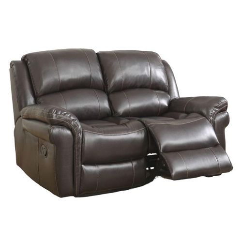 Clearance - Farnham Recliner Sofa - 2 Seater - Brown Leather - A552