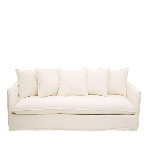 Antibes Sofa - 3 Seater - Cream Fabric