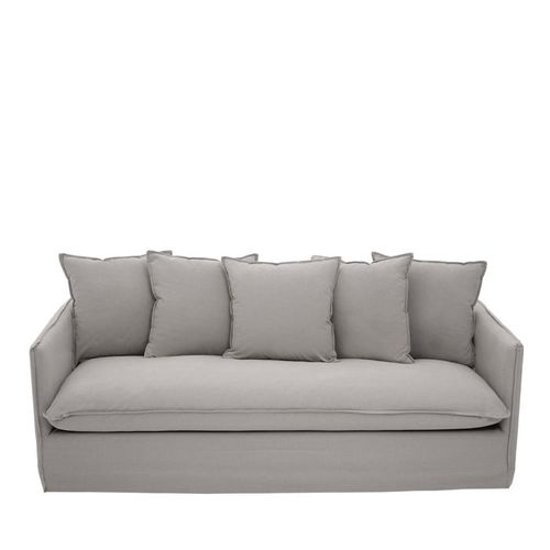 Antibes Sofa - 3 Seater - Grey Fabric