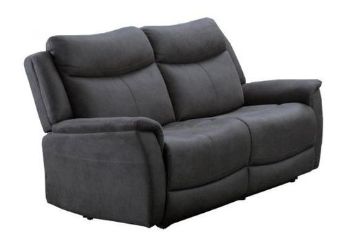 Arizona Sofa - Grey Fabric - 2 Seater
