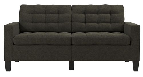 Bow Grey Linen Fabric 2 Seater Sofa - DA010-SFUK