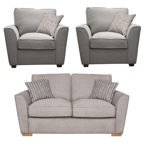 Buoyant Atlantis Fabric Sofa Set - 2+1+1 Seater - Variation Available