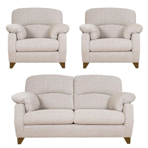 Buoyant Austin Fabric Sofa Set - 3+1+1 Seater - Variation Available