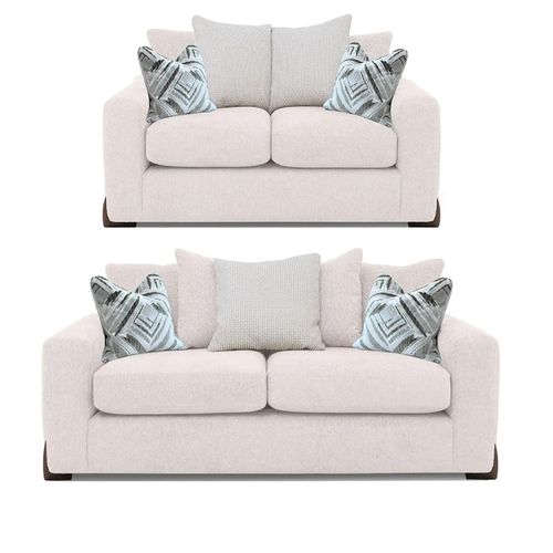 Buoyant Axel Fabric Sofa Set - 3+2 Seater - Variation Available