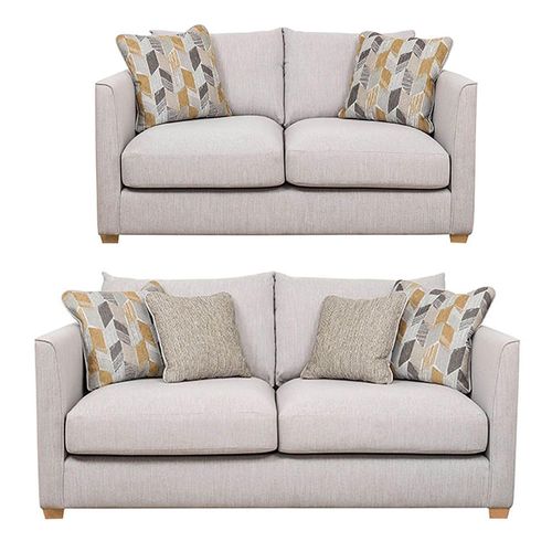 Buoyant Carter Fabric Sofa Set - 3+2 Seater - Variation Available