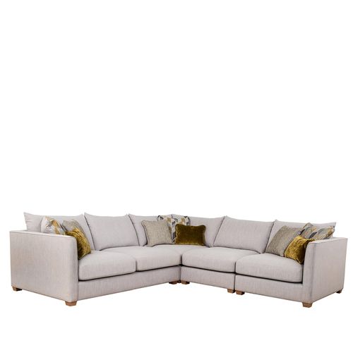 Buoyant Carter Fabric Corner Sofa - LH2/COR/ALU/RH1 - Variation Available