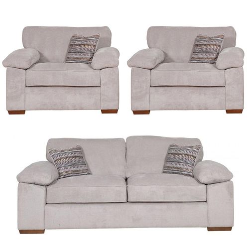 Buoyant Dexter Fabric Sofa Set - 3+1+1 Seater - Variation Available