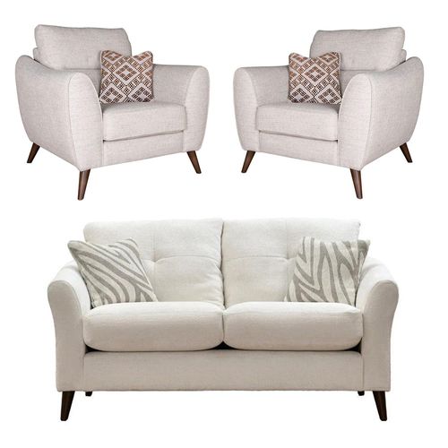 Buoyant Molly Fabric Sofa Set - 2+1+1 Seater - Variation Available