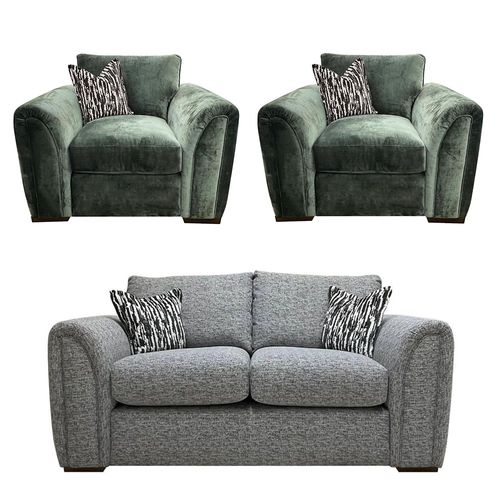 Buoyant Utopia Fabric Sofa Set - 2+1+1 Seater - Variation Available