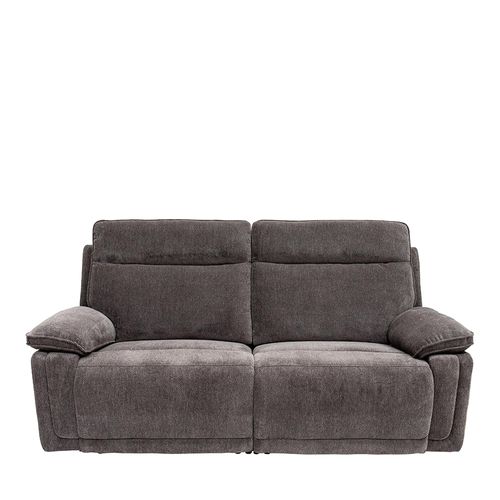 Cadenza Charcoal Fabric 2 Seater Electric Recliner Sofa