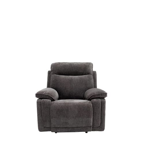 Cadenza Charcoal Fabric Electric Recliner Armchair
