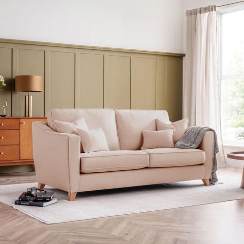 Linnet Pastel Fabric 2.5 Seater Sofa