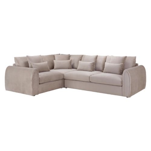 Mirabel Corner Sofa - Mocha Fabric - RHF