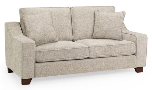 Nebraska Sofa - Beige Fabric - 3 Seater