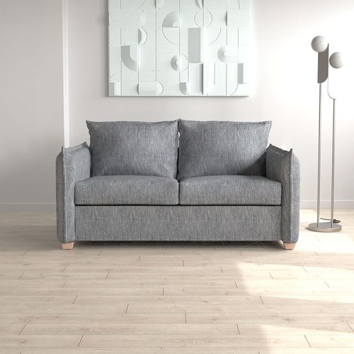 Oliver Sofa Bed - Piero Thunderstorm Fabric - 2 Seater