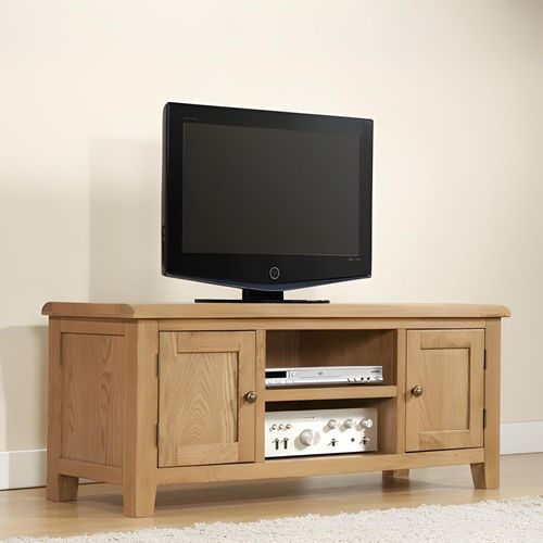 Dorset Oak 2 Door Large TV Unit