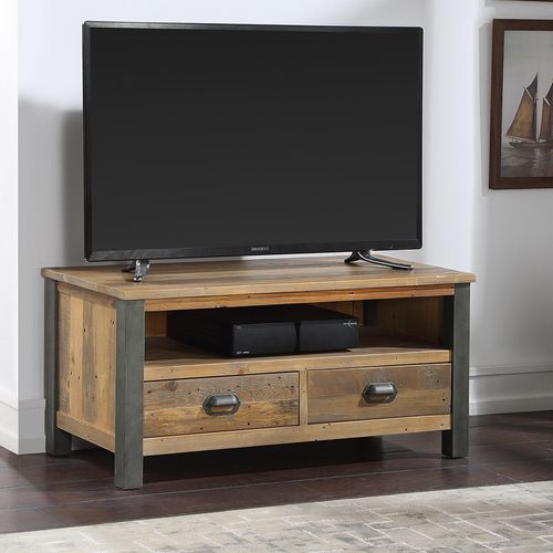 Urmston Elegance Reclaimed Wood Widescreen TV Cabinet