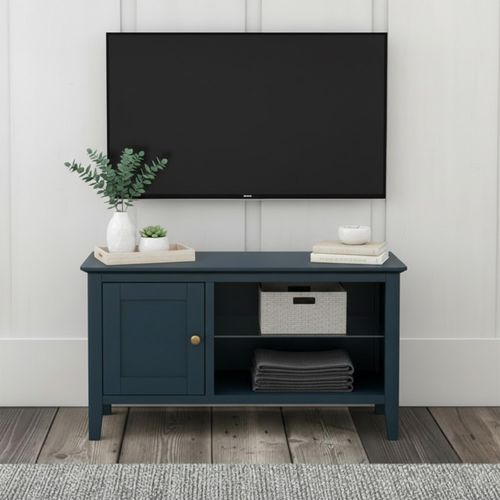 Harrogate TV Unit - 1 Door - Blue