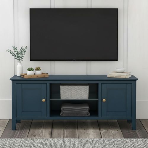 Harrogate TV Unit - 2 Door - Blue