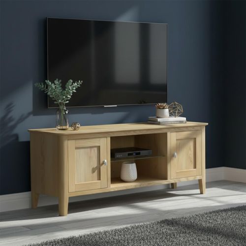 Bath TV Unit - 2 Door - Oak