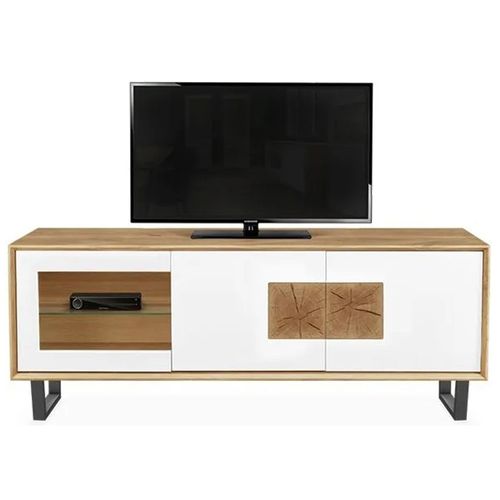 Clearance - TV Unit - Large - 3 Door - Modena Oak - B182