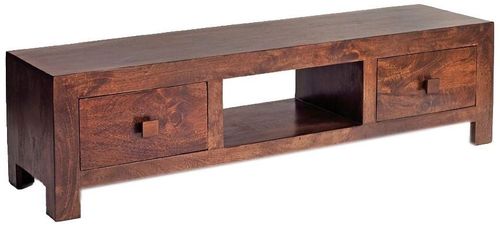 Ajmer Dark Mango Wood 145cm TV Unit