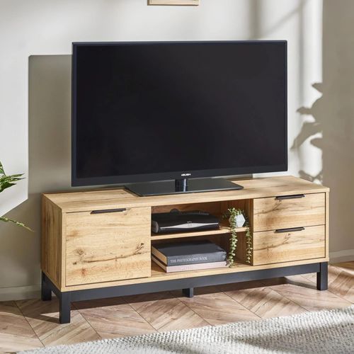 Bali Oak TV Unit - 135cm