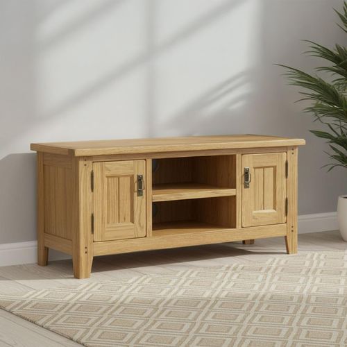 Burford TV Unit - 120cm - Oak
