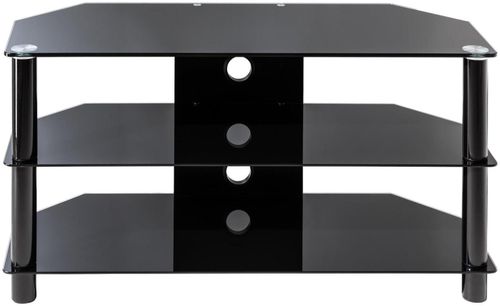 Estill 120cm TV Stand - Black - ESS1200/3-BLK
