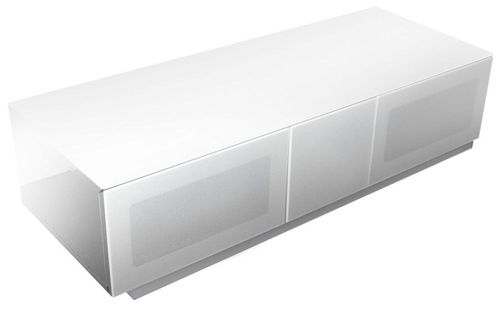 Evans High Gloss White 125cm TV Cabinet - EMTMOD1250-WHI