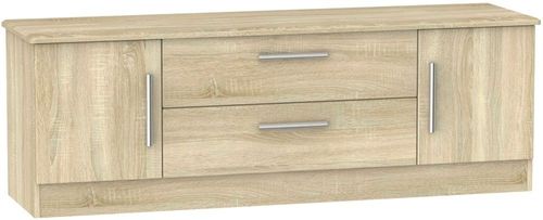 Knightsbridge Oak Effect 145cm TV Unit