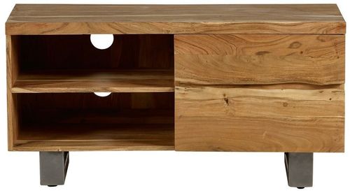 Kota Live Edge Solid Acacia Wood 110cm TV Unit