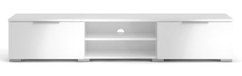 Match White Gloss Large TV Unit