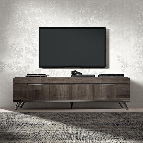 Modern Medea TV Unit - 204cm - Vintage Oak