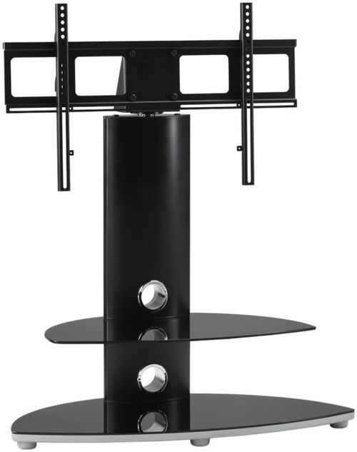 Paha 2 Shelf with Bracket TV Stand - Black - OSMB800/2-S