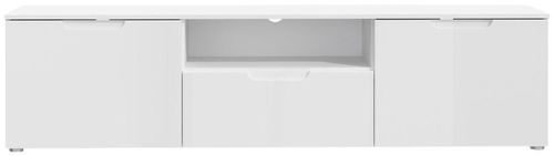 Sienna White Gloss Large TV Unit