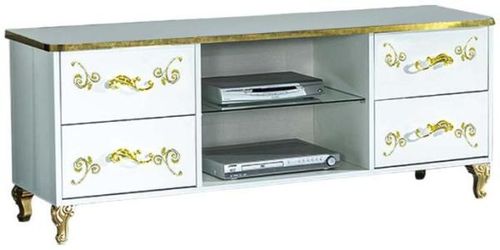 Sofia White Italian 160cm TV Unit