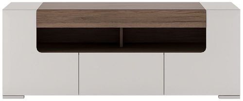 Toronto White Gloss 140cm TV Unit