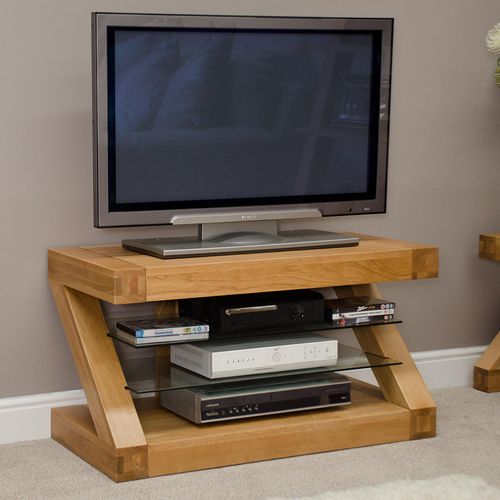 Z Designer TV Unit - Oak