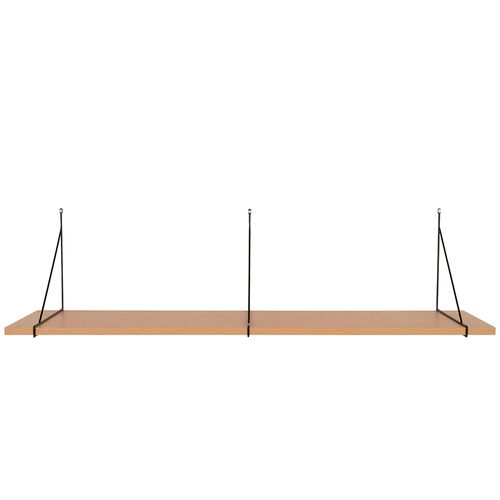 Chiba Wall Shelf - Wooden Large - Natural