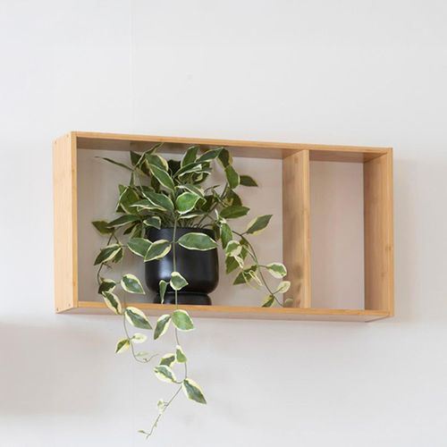 Ember Wall Shelf - Bamboo - Natural - 70cm