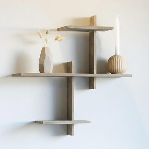 Gavi Wall Shelf - Pinewood - Natural