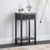 Lindon Black 1 Drawer End Table