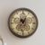 Industrial Copper Gears Round Wall Clock