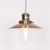 Brushed Brass Metal Fishermans Ceiling Light