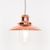 Copper Metal Fishermans Ceiling Light