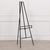 Contemporary Style Black Metal Easel