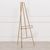 Contemporary Style Gold Metal Easel