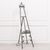 French Style Antiqued Silver Metal Easel